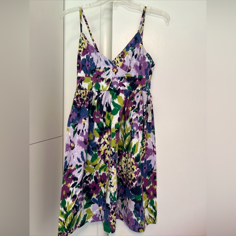 NEW WITH TAGS! Old Navy Multicolored Floral Print Sleeveless Sundress